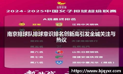 南京排球队排球意识排名创新高引发全城关注与热议