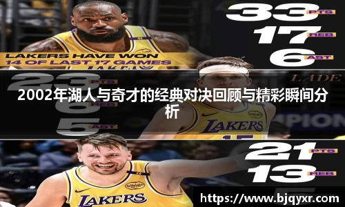 2002年湖人与奇才的经典对决回顾与精彩瞬间分析